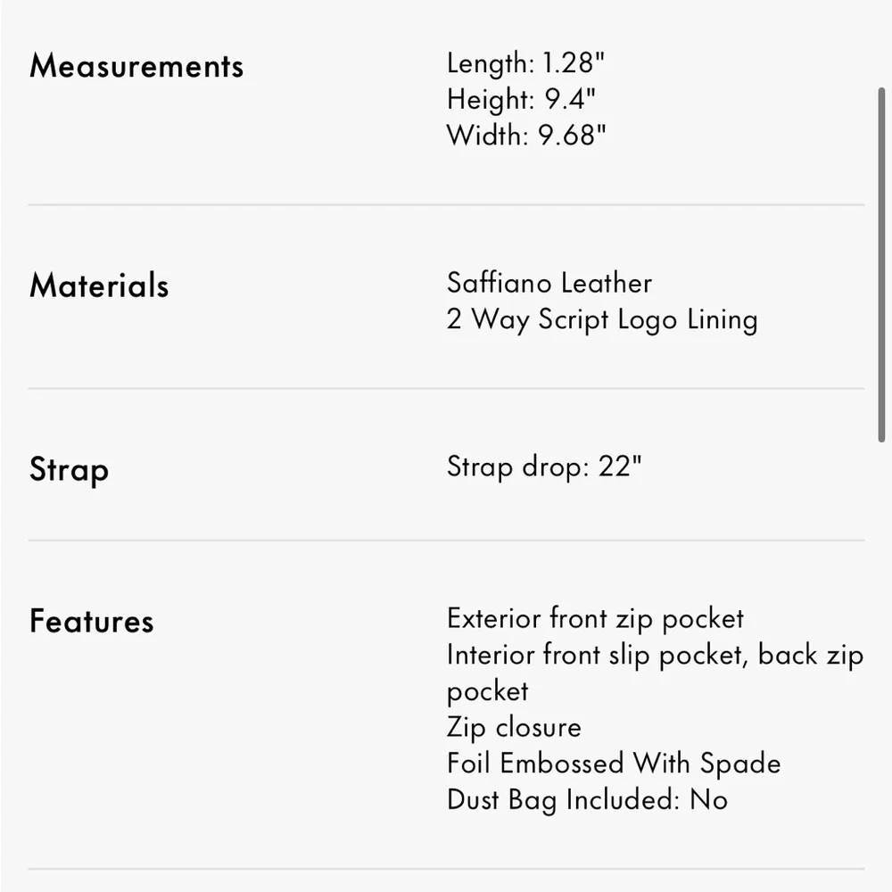 NWT Kate Spade Sadie Large Crossbody in Seaweed - Picture 3 of 6